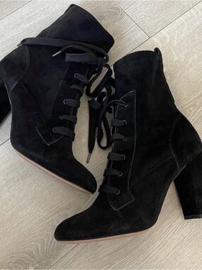 Splendid Women's Hacken suede
Ankle-High Lace-Up Boot